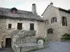 Le Villard - Casas de piedra de la aldea