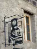 Villefranche-de-Conflent - Wrought-iron sign