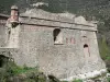 Villefranche-de-Conflent - Fortifications of the town; in the Regional Natural Park of the Catalan Pyrenees