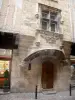 Villefranche-de-Rouergue - Fassade des Hauses Gaubert