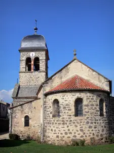 Villeneuve - Église Saint-Claude et son clocher