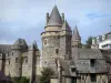 Vitré - Burg (Festung) und alte Fachwerkhäuser