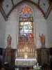 Vitré - Inside of the Notre-Dame church
