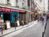 Wijk Quartier latin - Wandel door de straten van de Huchette bekleed met winkels en restaurants