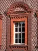 Wohnanlage Godin - Sozialpalast von Guise: Fenster der Schule der Wohnanlage