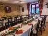 Auberge du Grand Thur - レストラン - ヴァカンスと週末のIzieu