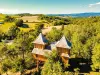 Cabane Château Messilhac und privates Spa - Gästezimmer - Urlaub & Wochenende in Vieille-Brioude