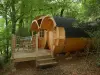 Cabane insolite, la Baricane - Location - Vacances & week-end à Val d'Oust