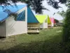 Camping la padrelle - Nouveautée 2015 : Tentes Ecolodges au camping La Padrelle