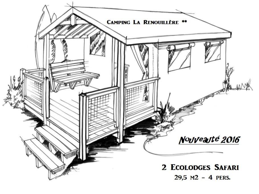 Camping La Renouillère - Tente Ecolodge Safari