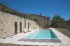 Estudio grande, hermosa piscina privada - Alquiler - Vacaciones y fines de semana en Bargemon