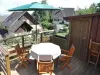 Gite les chataigniers - Outdoor seating (Fontaine-bbq)