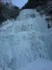 Gîte de la tillette à Crançot - Les Cascades du Hérisson l'hiver 2011 2012