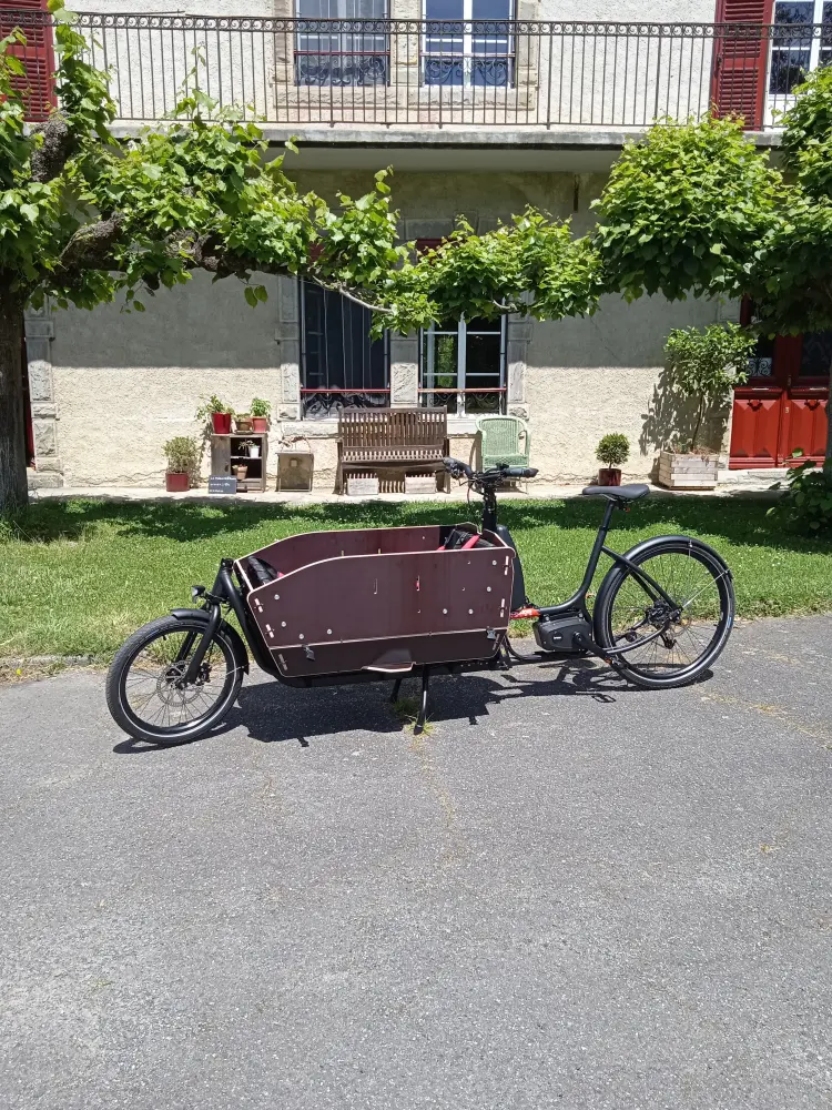 La Maison de l'Ousse - Elektrisches Lastenfahrrad