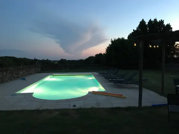 3 maisons piscine chauffee 4.6.8.12 pers - Rental - Holidays & weekends in Lacapelle-Ségalar