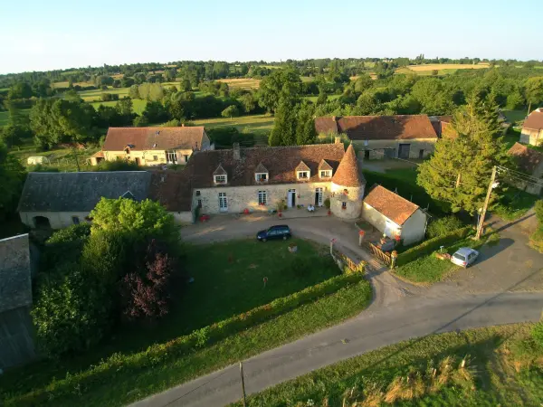 Manoir de Rouillé - Habitación independiente - Vacaciones y fines de semana en Saint-Aubin-d'Appenai