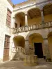 Interior courtyard