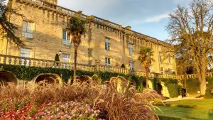 Jardin du château de Fumel