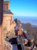 Le château du Haut-Koenigsbourg - Vue depuis le grand bastion (© J.E)