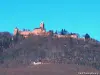 Le château du Haut-Koenigsbourg - Vue sur le château (© J.E)