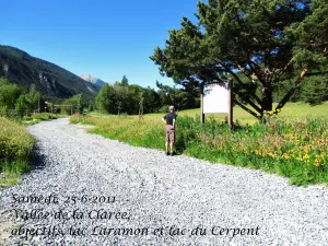 Clarée Valley by a month of mild June