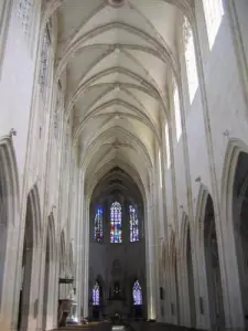 The nave, 78 m long