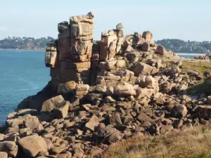 Rochers, chemin des douaniers, Ploumanac'h