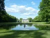 The castle from the Dolphin pool