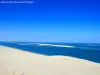 La dune du Pilat - Panorama sur le banc d'Arguin (© Jean Espirat)