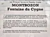 Montbozon - Information on the fountain ( © Jean Espirat )
