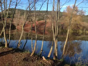 salagou lago en invierno