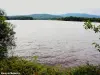 Lake Malsaucy - View from the dyke Lake ( © Jean Espirat )