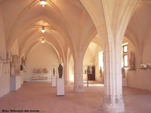 Le monastère royal de Brou - Réfectoire des moines (© Jean Espirat)