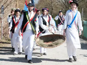 Wehrpflichtige beim Ecomusée d'Alsace