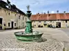 Syam - Fontaine dans la cour des forges (© J.E)