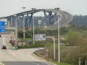 Le pont de Normandie (© Frantz)