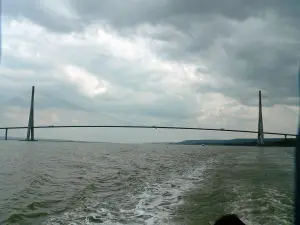 Le pont de Normandie (© Frantz)