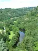 Sioule downstream of Châteauneuf-les-Bains