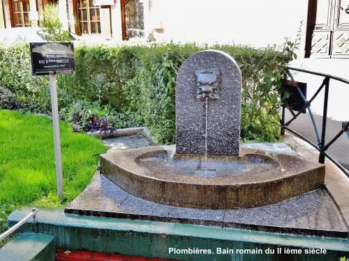 Les stations thermales des Vosges - Plombières-les-Bains - Bain romain du IIe siècle (© Jean Espirat)