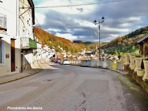 Les stations thermales des Vosges - Plombières-les-Bains - Panorama (© Jean Espirat)