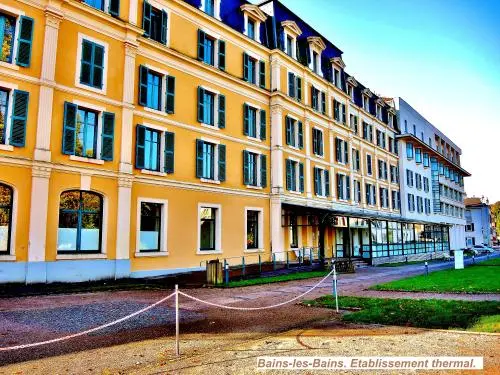 Les stations thermales des Vosges - Bains-les-Bains - Établissement thermal (© Jean Espirat)