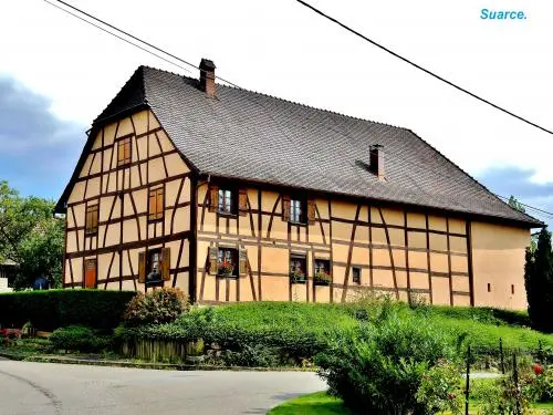 Le Sundgau belfortain - Maison à Suarce (© Jean Espirat)