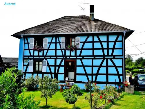 Le Sundgau belfortain - Maison à Suarce (© Jean Espirat)