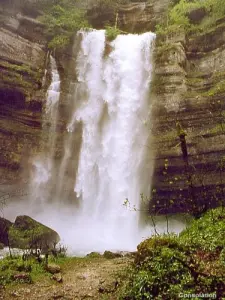 Der große Wasserfall im Jahre 1983 (© Jean Espirat)