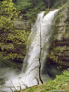 Der große Wasserfall im Jahre 1983 (© Jean Espirat)