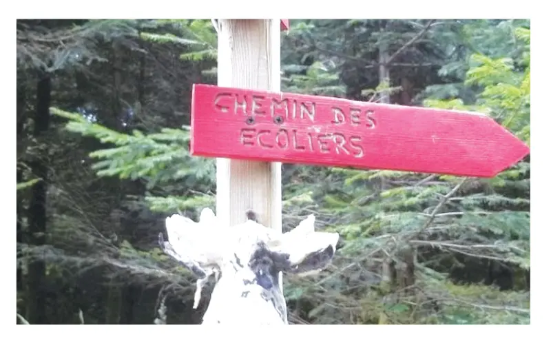 Sur le chemin des écoliers - Randonnées & promenades à Liézey