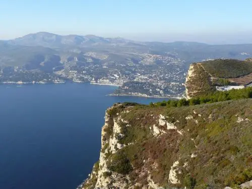 Route des Crêtes Klippen Straßen-und Cap Canaille - Wanderungen & Spaziergänge in Cassis