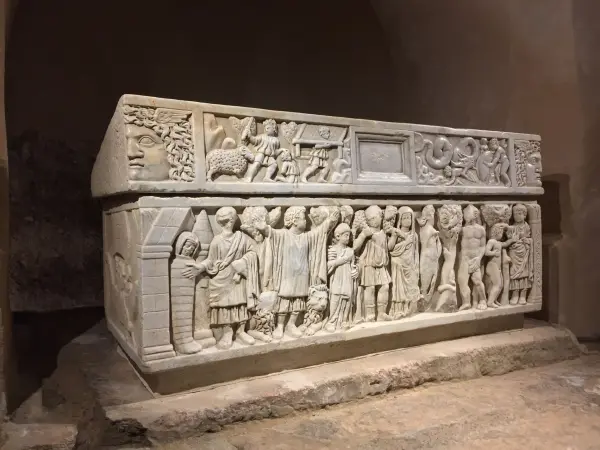Cripta restaurada de Sainte-Quitterie