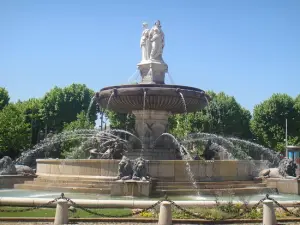 Fuente de la rotonda