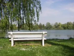 The ponds of the Velodrome d'Albert